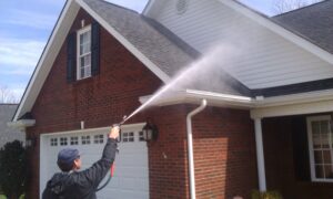 pressure washing